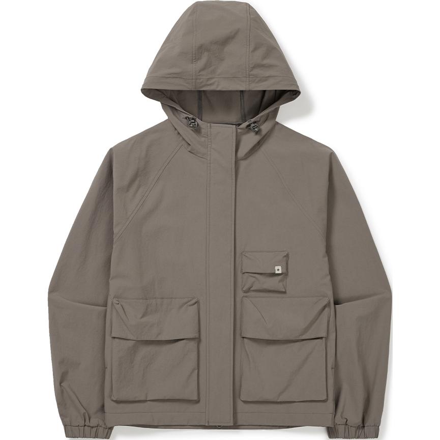 Snow peak root solid color comfortable versatile fashion jacket women