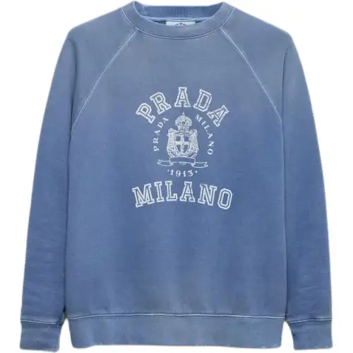 PRADA Cotton Crew neck Sweatshirt