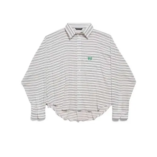 Balenciaga Shirt Regular Fit Women's Black White