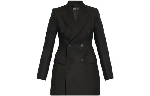 Balenciaga Double Breasted Blazer 'Black'