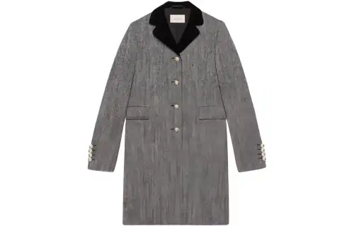 GUCCI Single-breasted Wool Coat