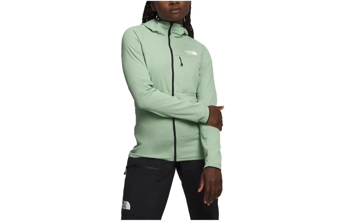 THE NORTH FACE SUMMIT Series FUTUREFLEECE™ Full Zip Hoodie Jacket Women's Sage Green