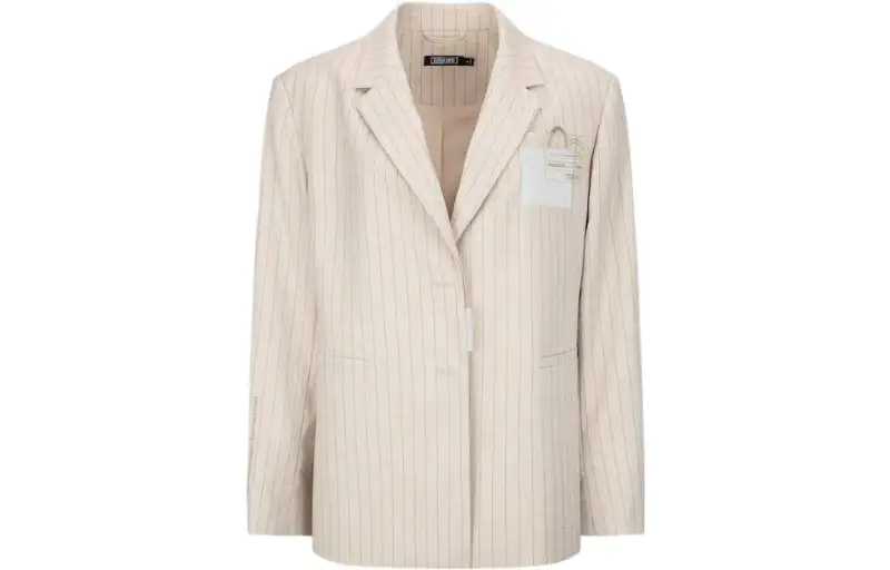 EVISU Business Suits Women's Apricot Suit Collar Moderate Other
