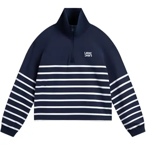Li Ning Sports Life Collection Sweatshirt Women's Dark Marine Blue