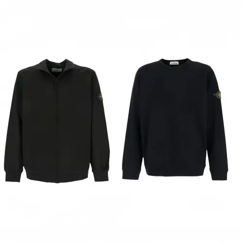 STONE ISLAND Casual Sportswear Unisex Black