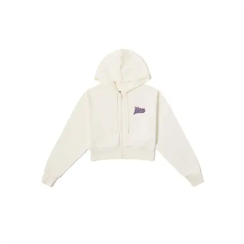 Vans Sweatshirts Women's Ecru Hooded Moderate Cardigan