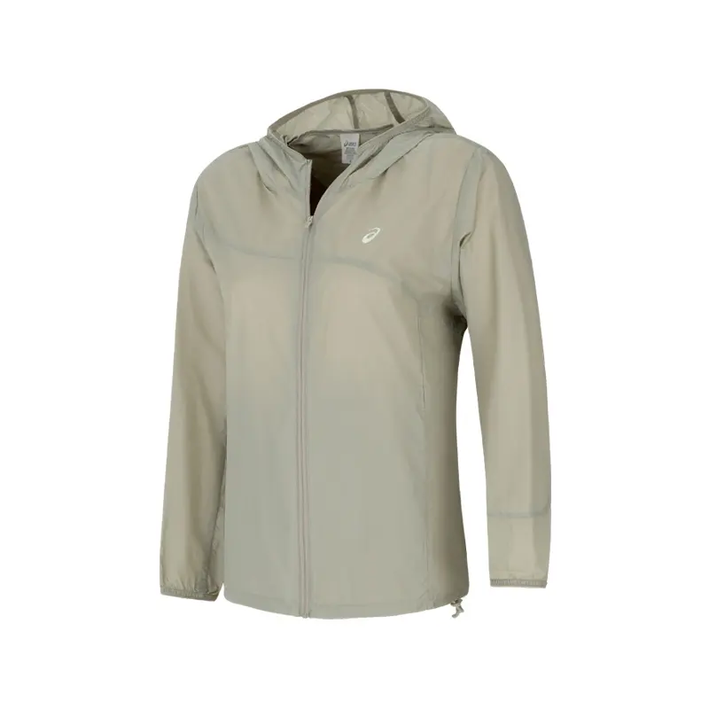 ASICS Jackets Women's Gray Hooded Thin Other