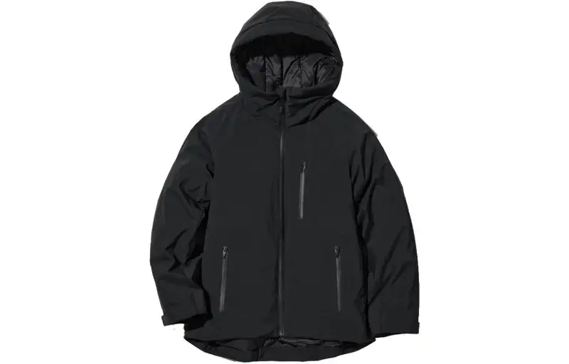 UNIQLO Jackets Women's Twilight Black Hooded Moderate Other