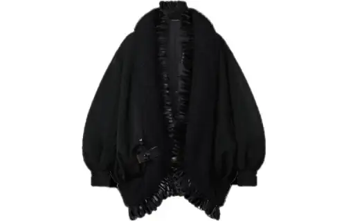 LOUIS VUITTON Coat Women's Black