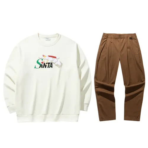 ANTA Casual Sportswear Men's Crew Neck Moderate