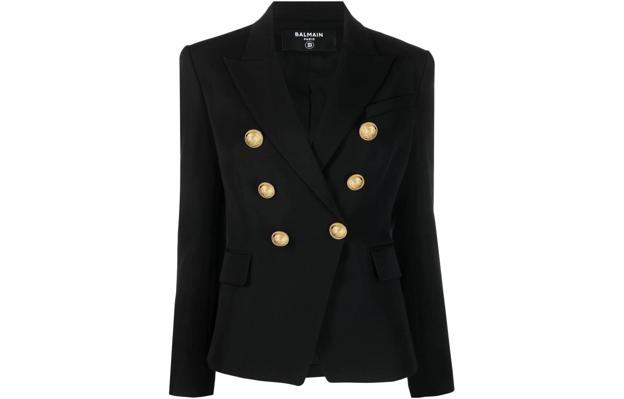 Женский пиджак BALMAIN (черный)