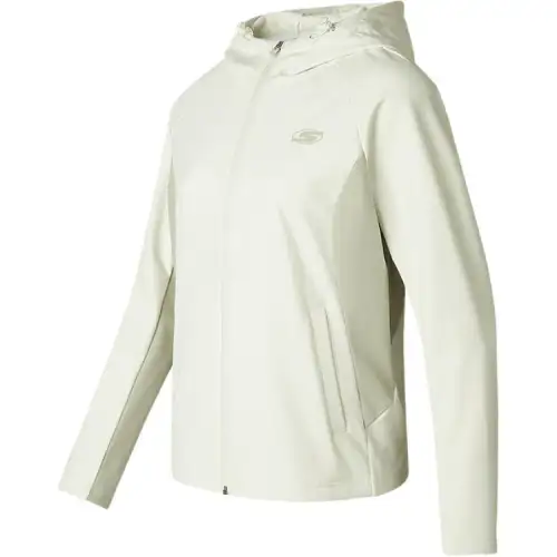 Skechers Sportlife Sports Trench Coat Comfortable Fleece Lined Thermal Lightweight Soft Hooded Jackets & Coats Women's