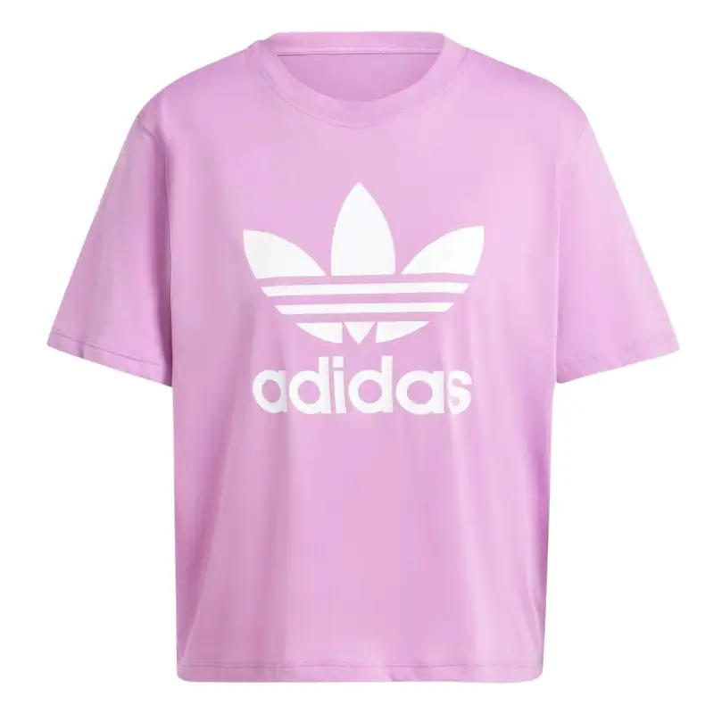 Adidas Originals Adicolor Trefoil Regular T Shirt Women's Preloved Purple