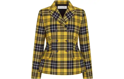 DIOR FW22 Business Suit Coat Women's Yellow