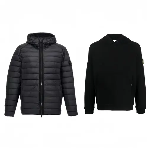 STONE ISLAND Casual Sportswear Unisex Black