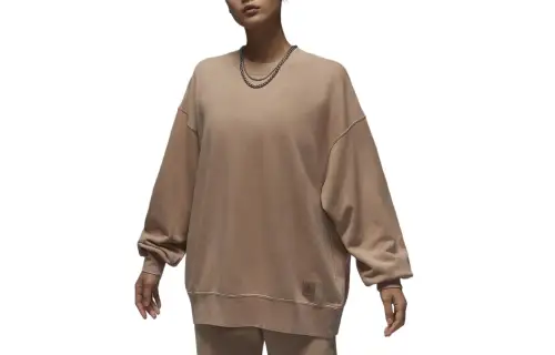 Jordan Flight Fleece Sweatshirt Women's Brown