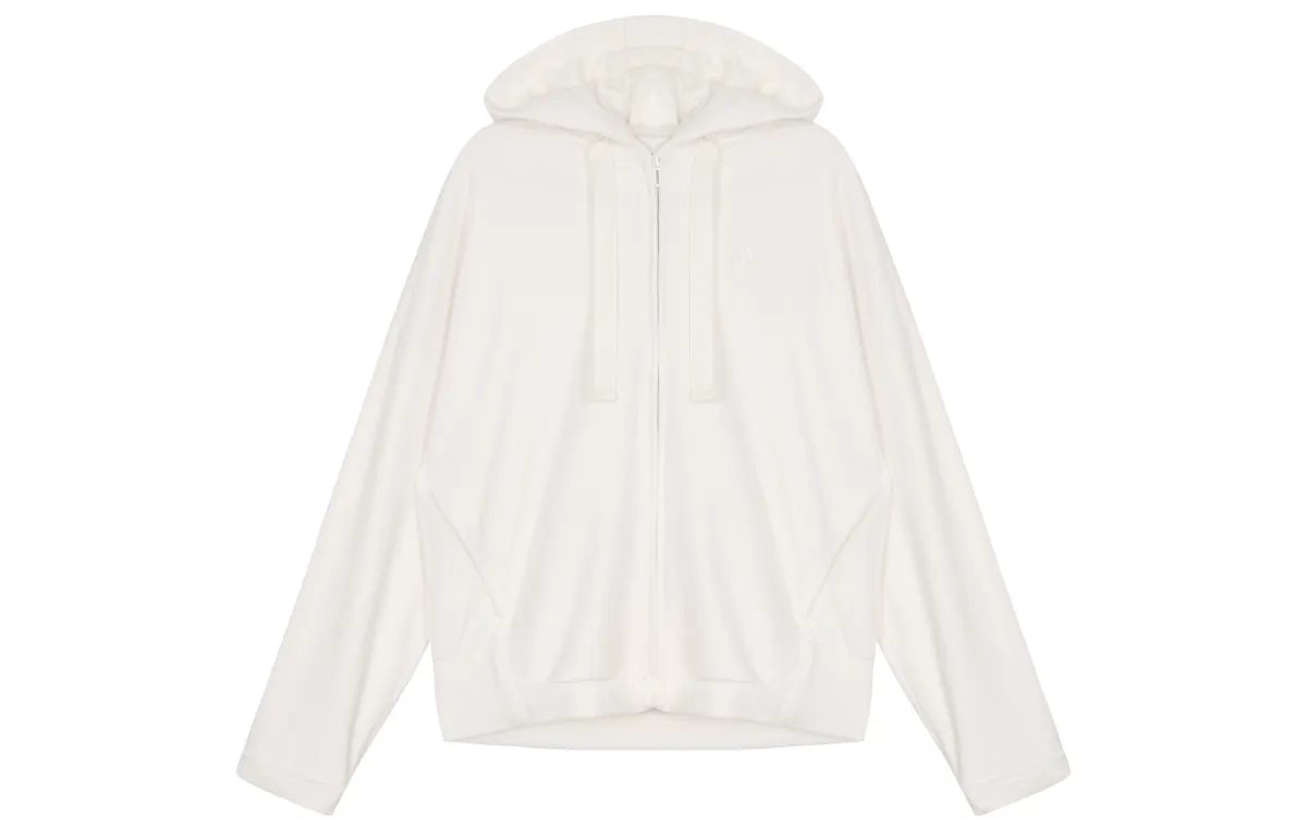 Adidas Jackets Women's Pink White Hooded Moderate Other