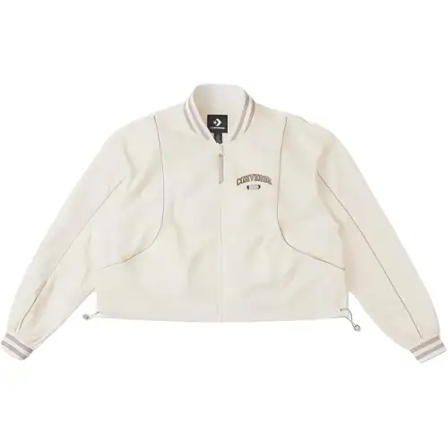 Converse Jackets Women's Brown Stand Collar Moderate Other