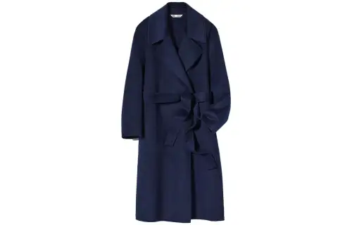 UNIQLO x CDC FW23 Coat Women's Navy Blue