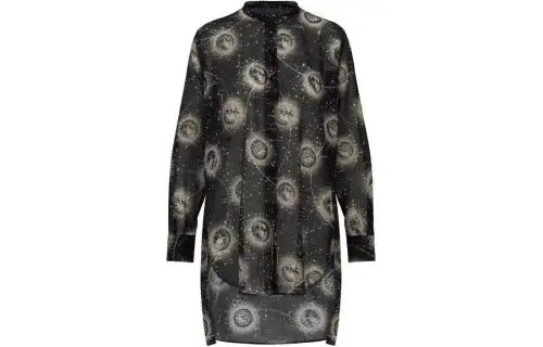 DIOR Shirts Women's Black Crew Neck Moderate Other