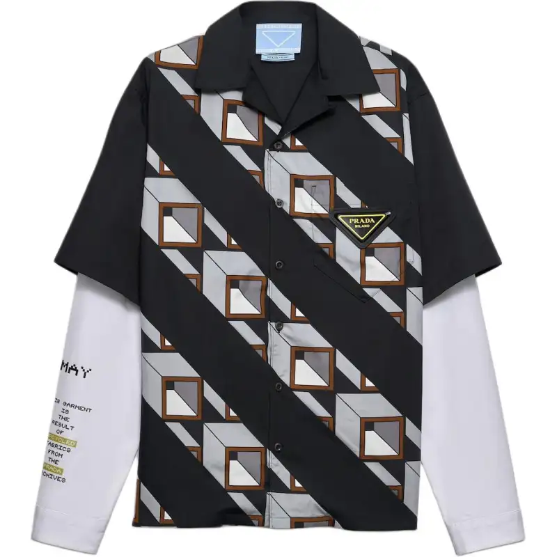 PRADA x Crypted NFT Shirt Unisex Multicolor