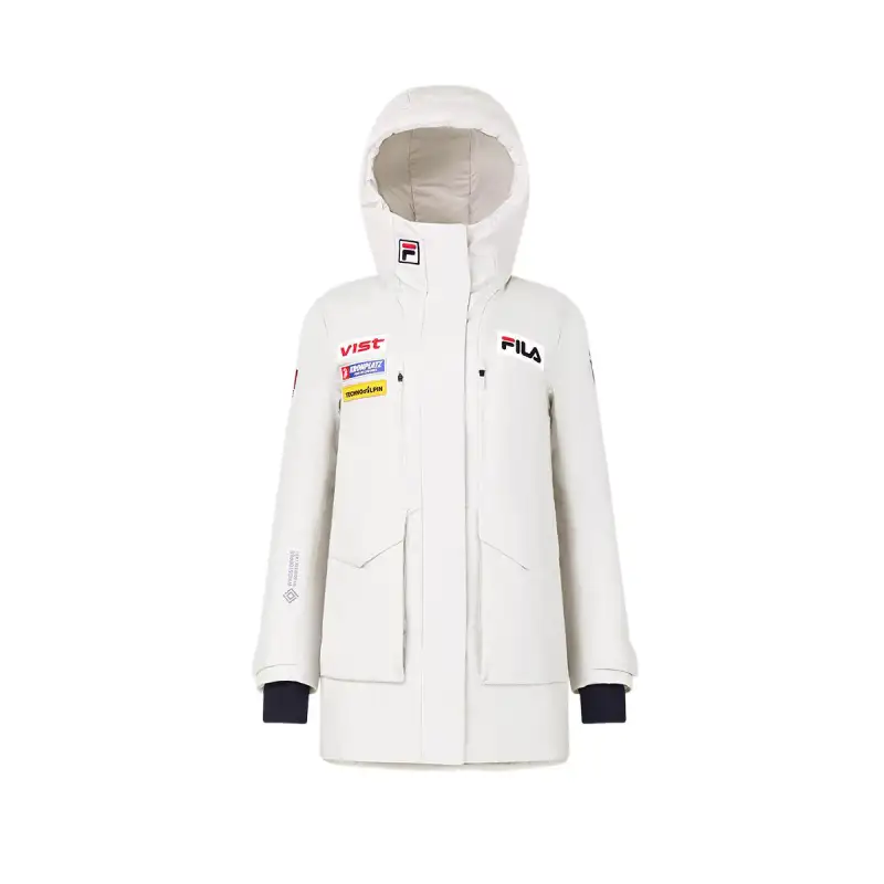 FILA Down Jacket Women's White Jade