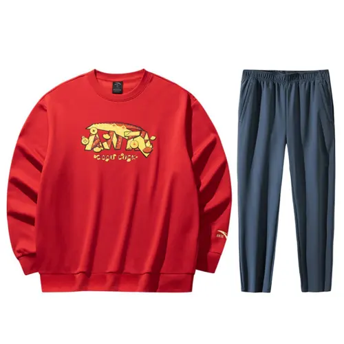 ANTA Casual Sportswear Men's Crew Neck Moderate