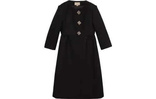 【Previous Season】buttoned-up flared coat