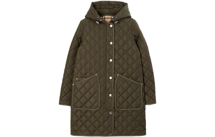 Женская куртка Burberry (зеленая)
