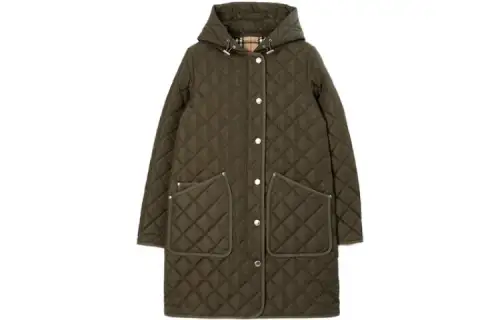 【Previous Season】quilted hooded coat