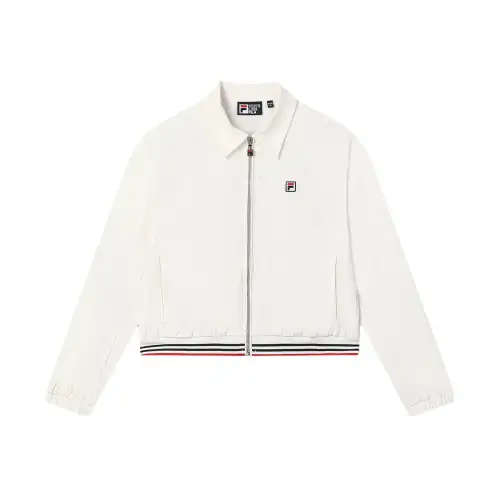 FILA Settanta SS25 Jacket Women's Cloud White