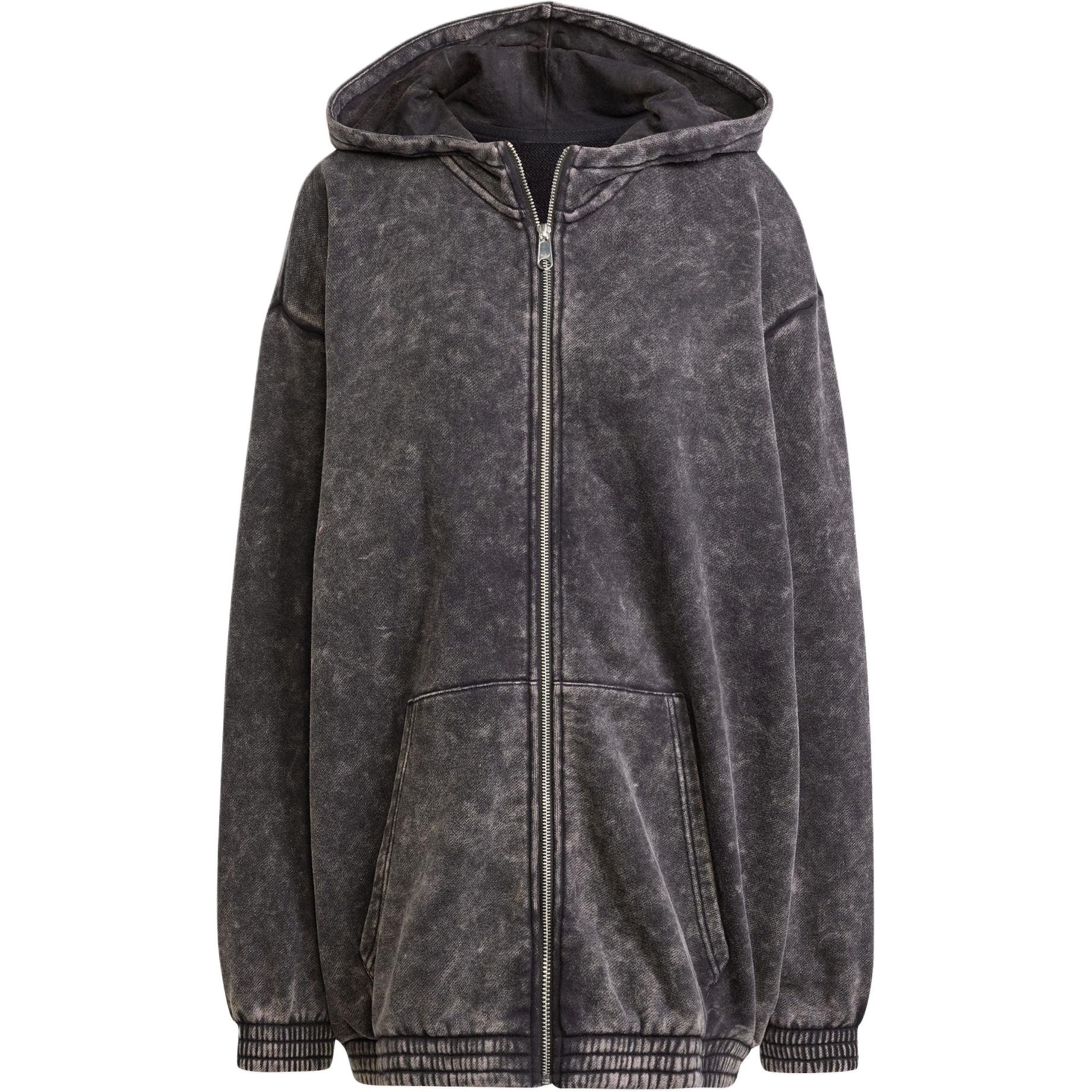 Женское худи adidas originals Acid-Washed (черное)