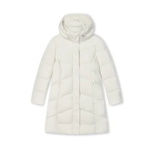 FILA Lifestyle Down Jacket Women's Mist Lotus White
