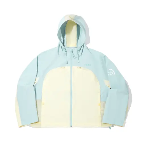 Li Ning Jackets & Coats Women's Mystic Gray/Milk Tea Yellow/Desert Brown