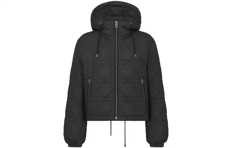 DIOR FW23 Puffer Jacket Women's Black