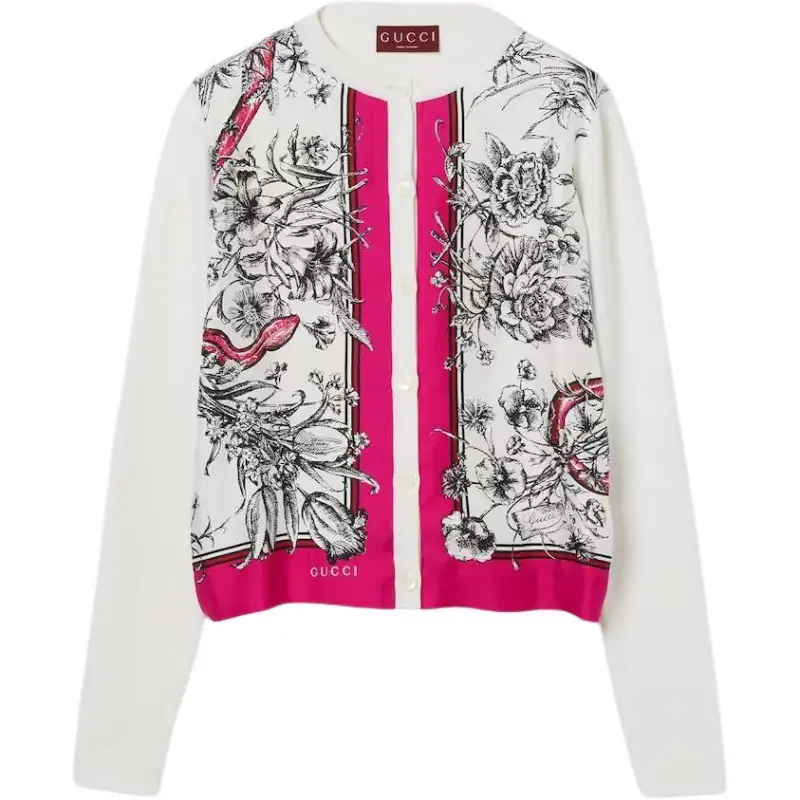 GUCCI SS25 Knitwear Women's Red White