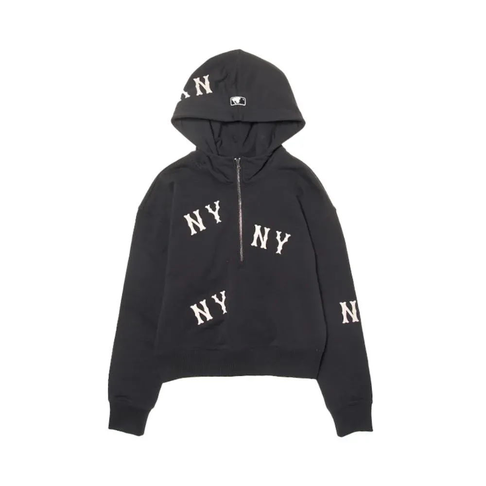 MLB New York Yankees Megagram Sweatshirt Women's Black