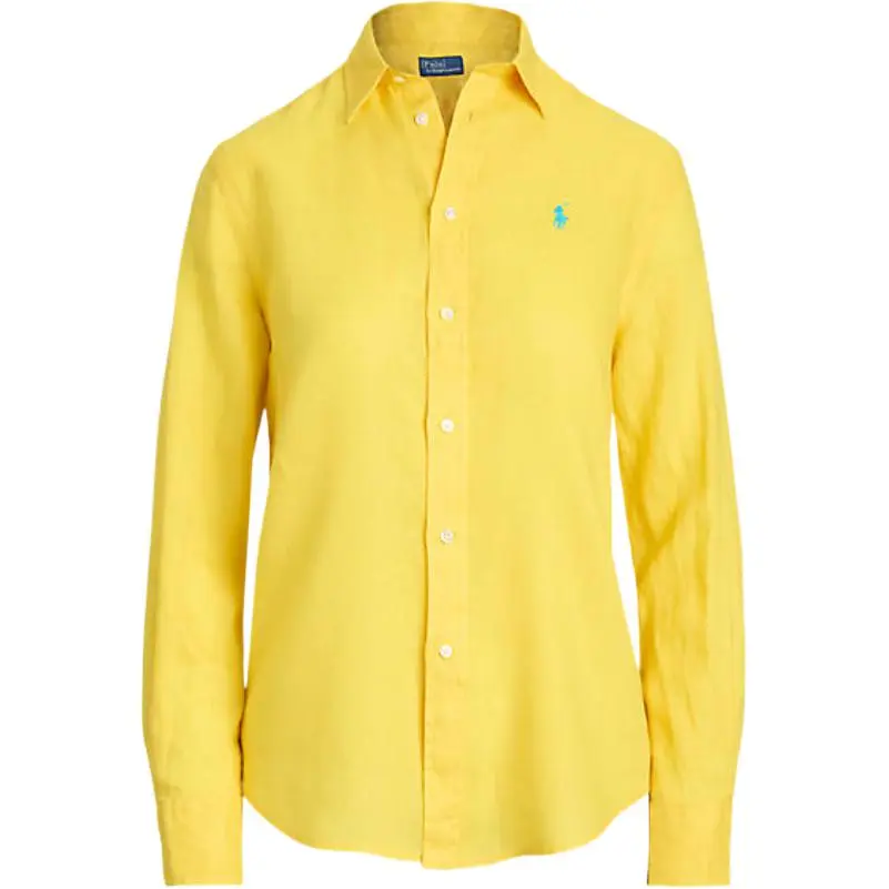 Polo Ralph Lauren Shirt Classic Version Women's Yellow
