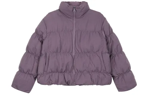 Jordan Jackets Women's Purple Stand Collar Moderate Other