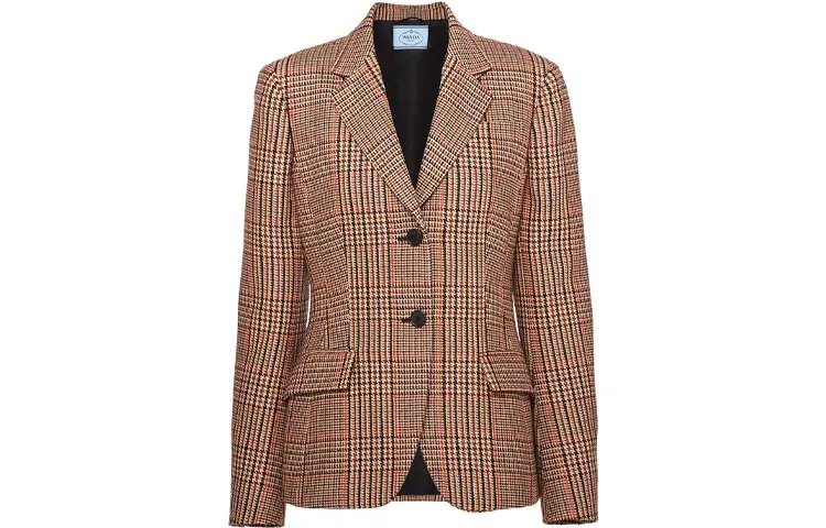 PRADA Business Suits Women's Umber Suit Collar Moderate