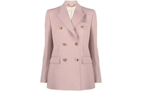 【Previous Season】double-breasted gabardine blazer