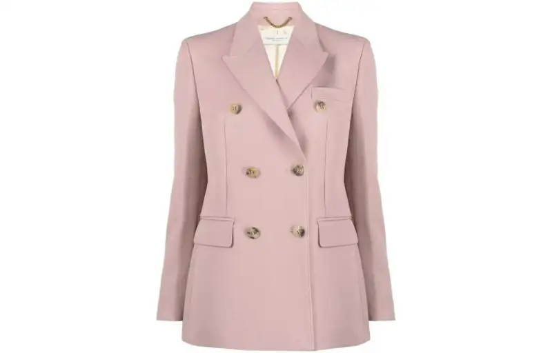 【Previous Season】double-breasted gabardine blazer