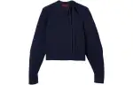 GUCCI Tie neck Ribbed knit Sweater