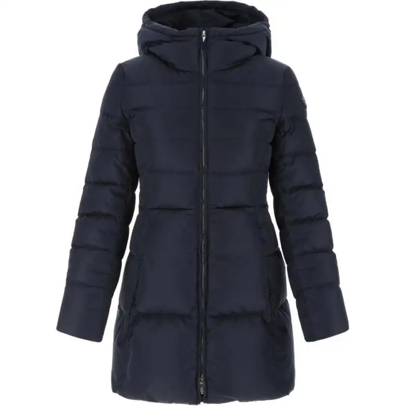 PRADA Down Jackets Women's Blue Hooded Moderate Other