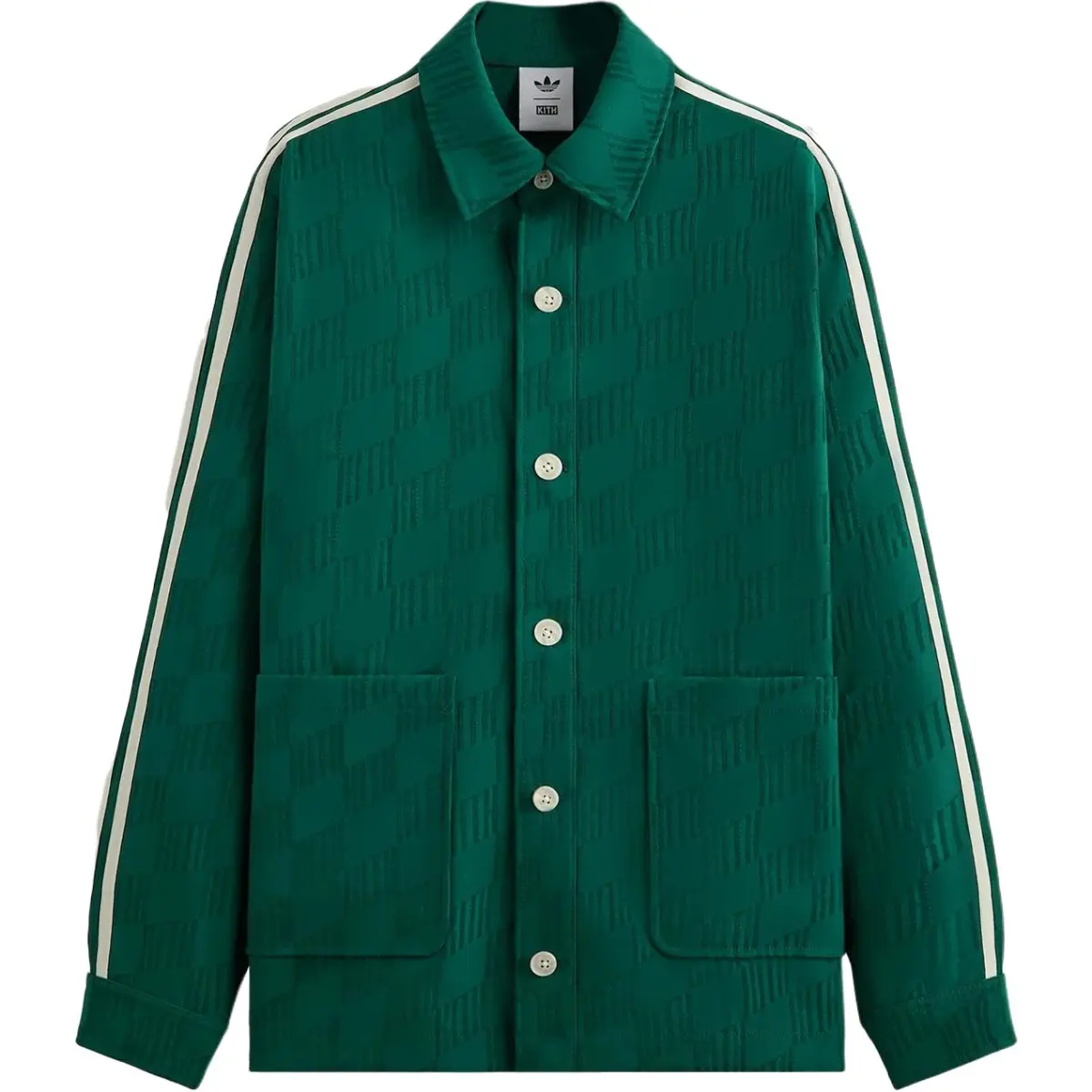 Kith X Adidas Football Jacquard Overshirt