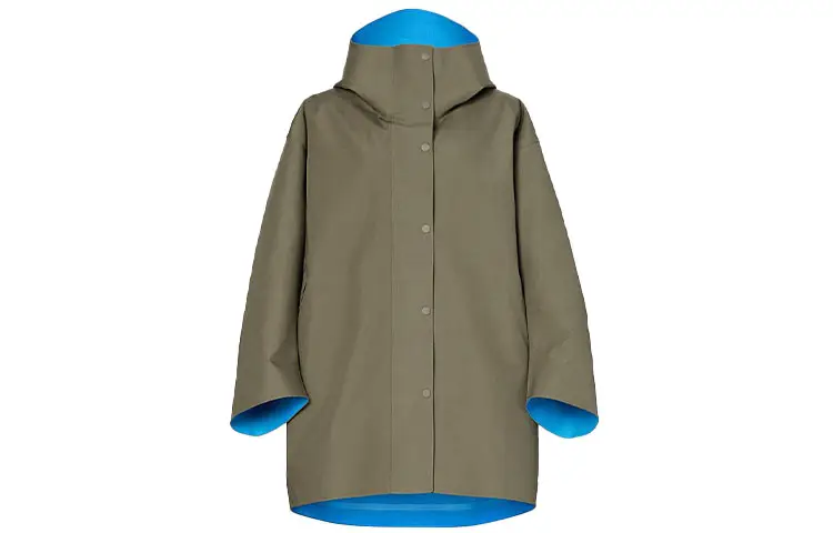 UNIQLO X Marni Women's Block Teck Half Coat Olive
