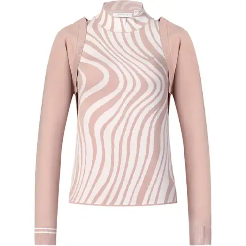 FILA Golf Knitwear Women's 2 Piece Set Light Cameo Brown