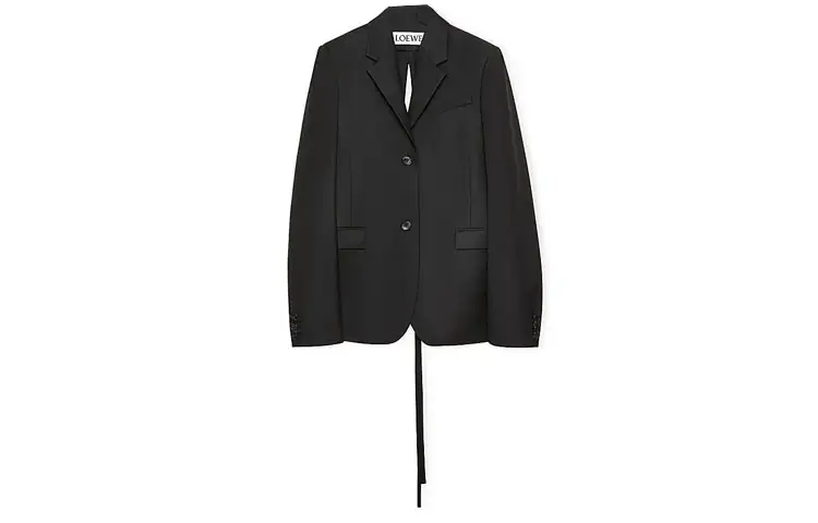 LOEWE SS23 Business Suit Coat Women's Black