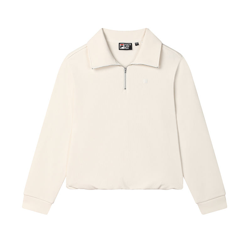 Женское худи Fila Fleece Hoodie (белое)