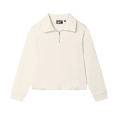 FILA Sweatshirt Women's Mist Lotus White